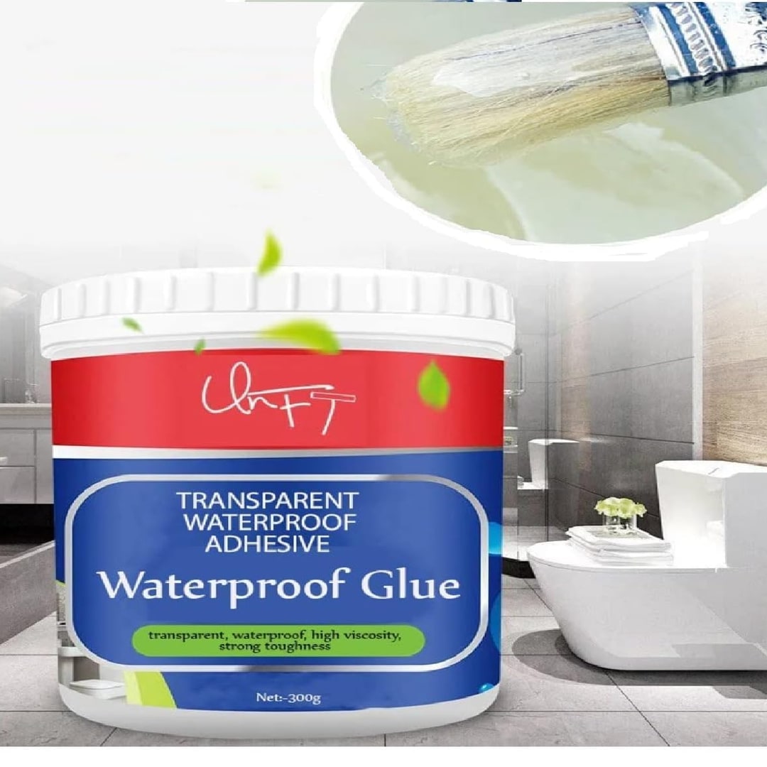 Waterproof Transparent Crack Seal Glue with brush